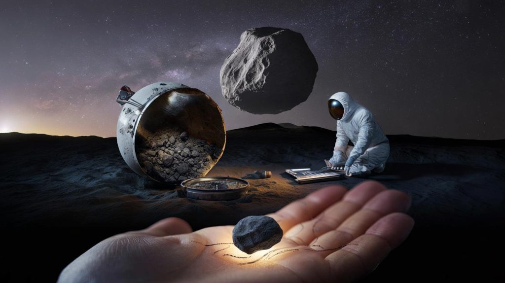 Winziger Asteroiden-Krümel könnte erklären, warum es uns überhaupt gibt